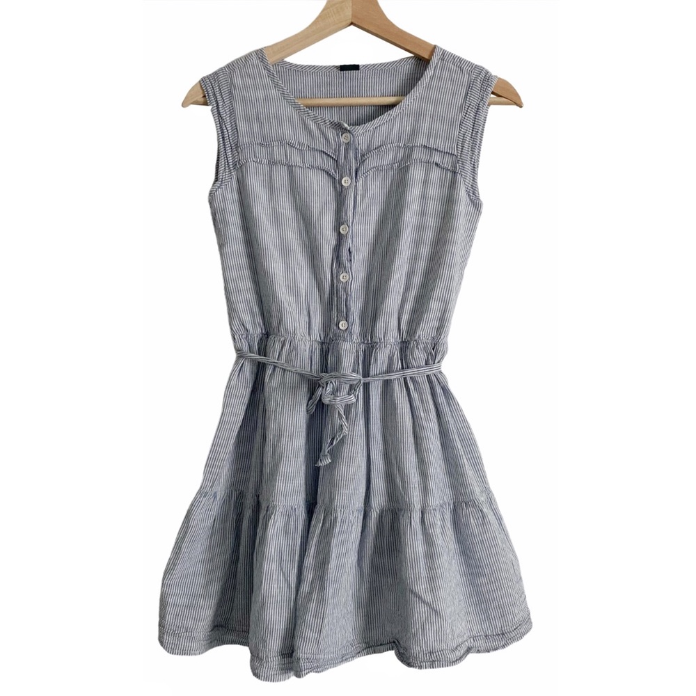 Gap Kids Blue Striped Dress